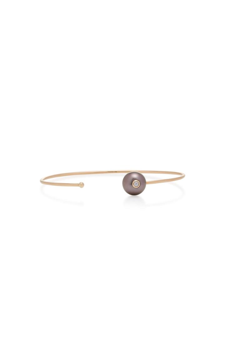 Mizuki Black Tahitian Pearl Cuff
