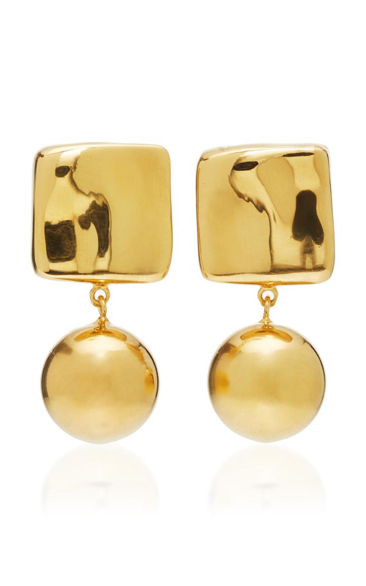 Agmes Luca Gold Vermeil Earrings
