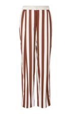 Oscar De La Renta Striped Trouser