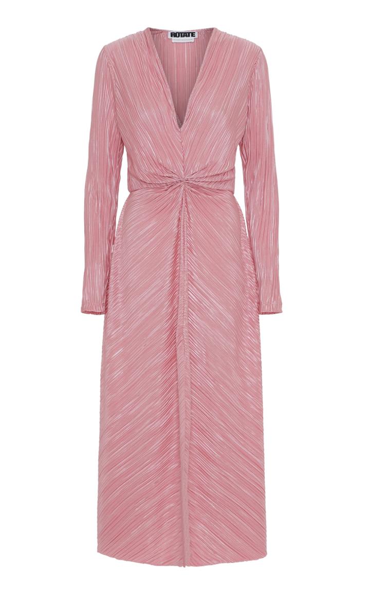 Rotate Fitted Midi Dress