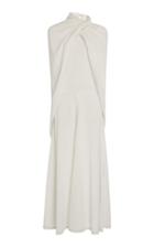 Nina Ricci Light Cotton Cape Dress