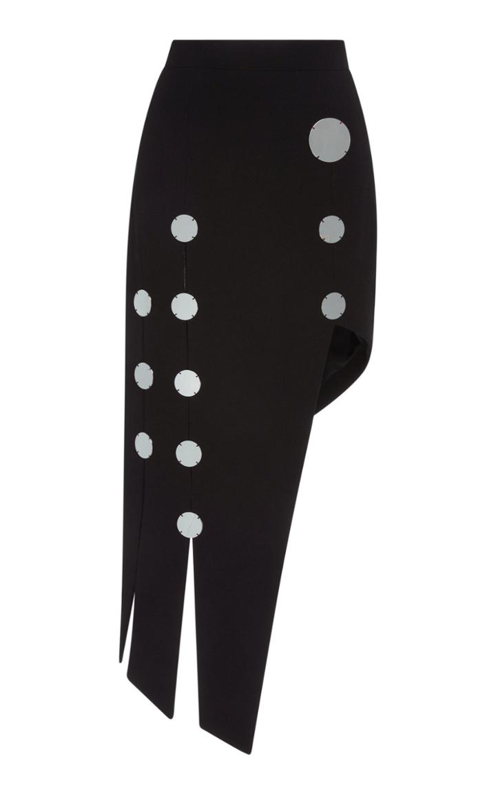 David Koma Metal Disc Detail Skirt