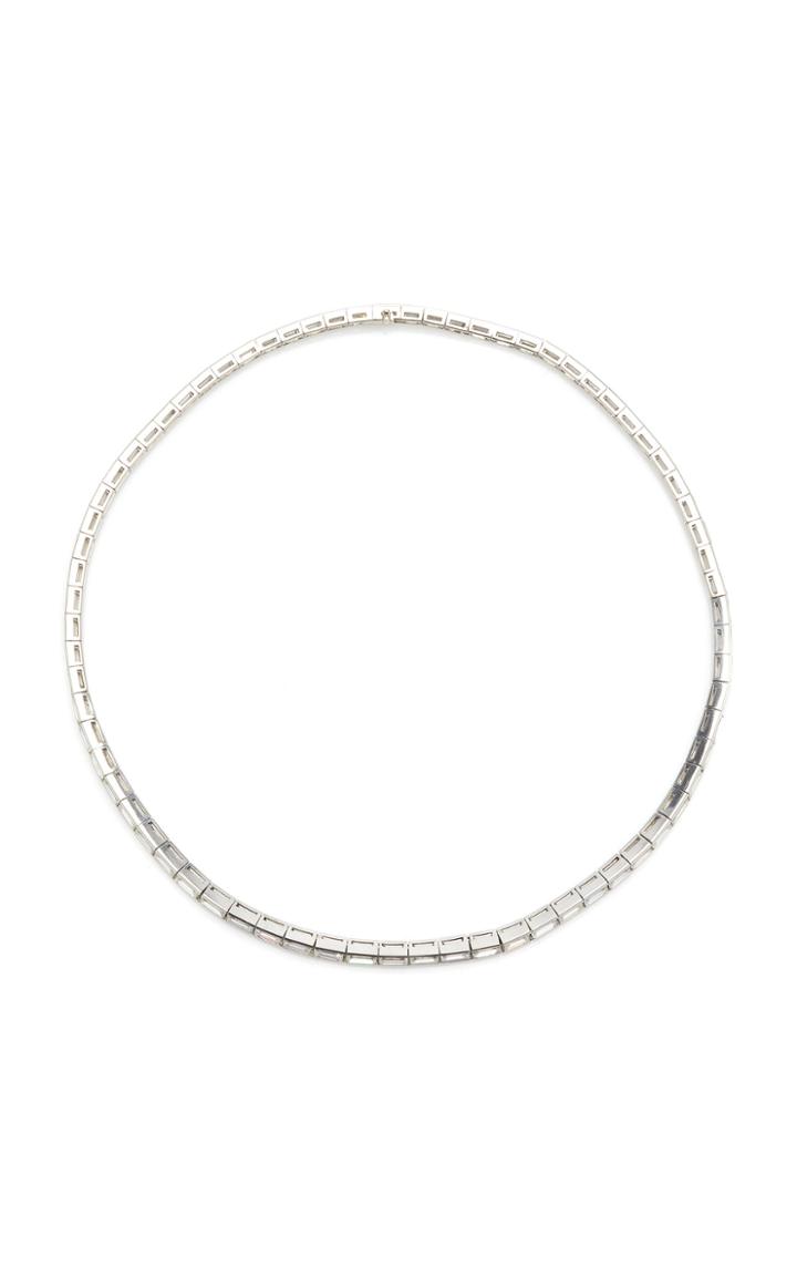 Moda Operandi Stephen Russell One Of A Kind Platinum And Diamond Riviera Necklace