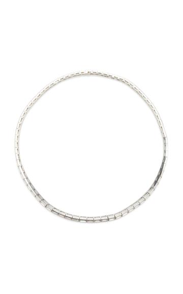 Moda Operandi Stephen Russell One Of A Kind Platinum And Diamond Riviera Necklace