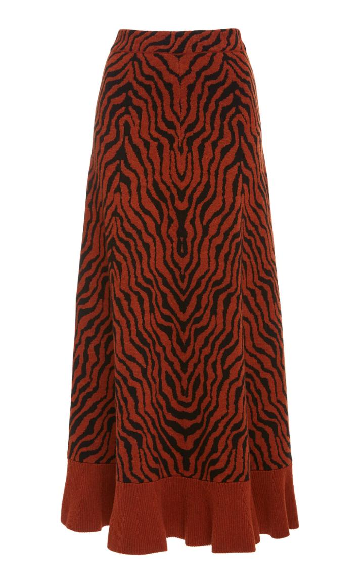 Ulla Johnson Izzy Merino Wool Skirt