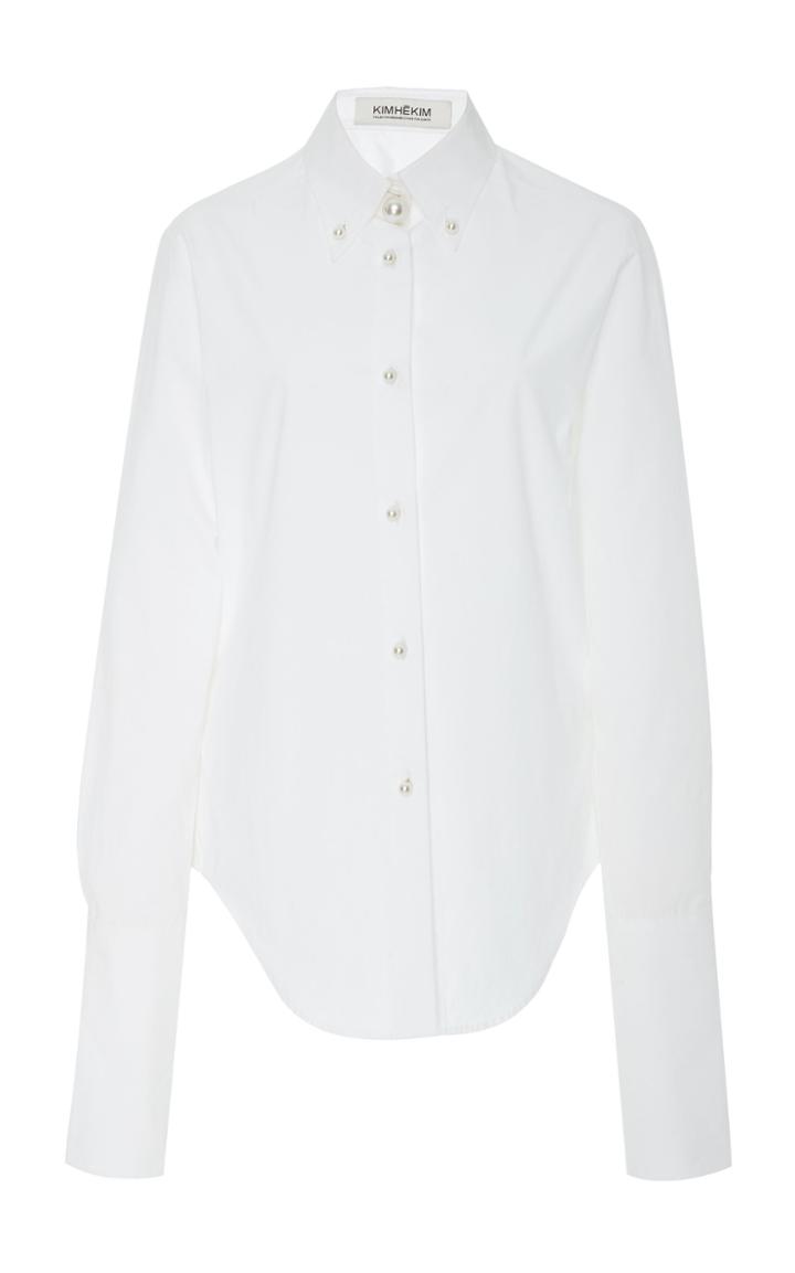 Kimhekim Pearl Button Shirt