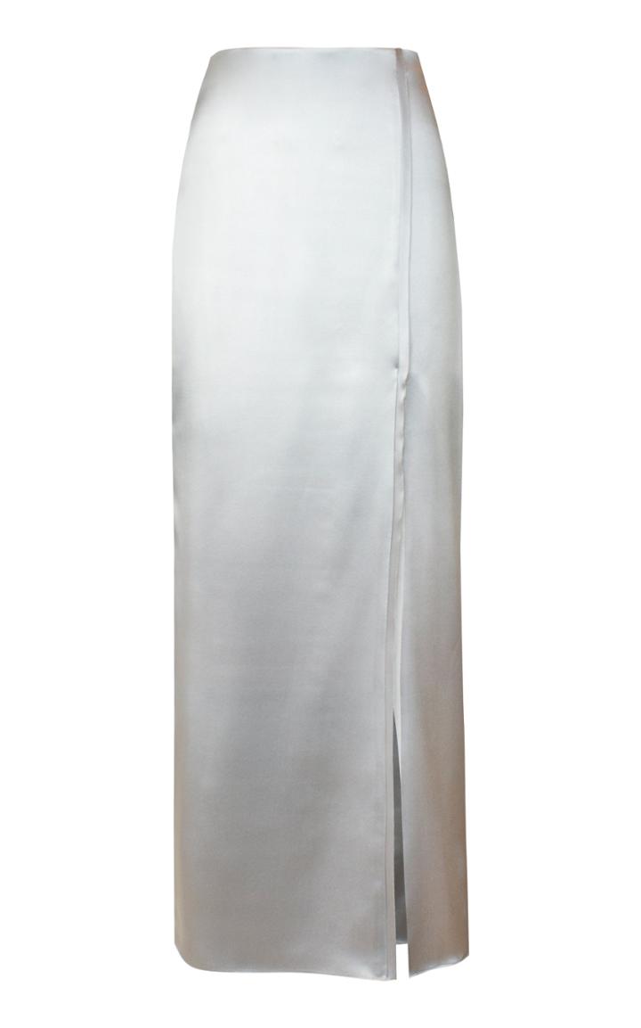 Moda Operandi Alejandra Alonso Rojas High-rise Silk Pencil Skirt