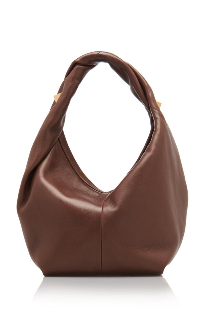 Moda Operandi Valentino Valentino Garavani Roman Stud Small Leather Hobo Bag