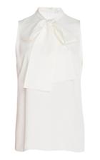 Andrew Gn Neck Tie Silk Tank
