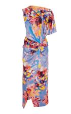 Moda Operandi Peter Pilotto Printed Wrap-detailed Jersey Gown Size: 4