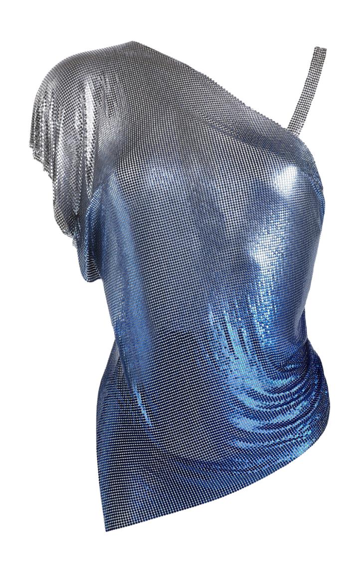 Fannie Schiavoni Chloe Ombre Mesh Top