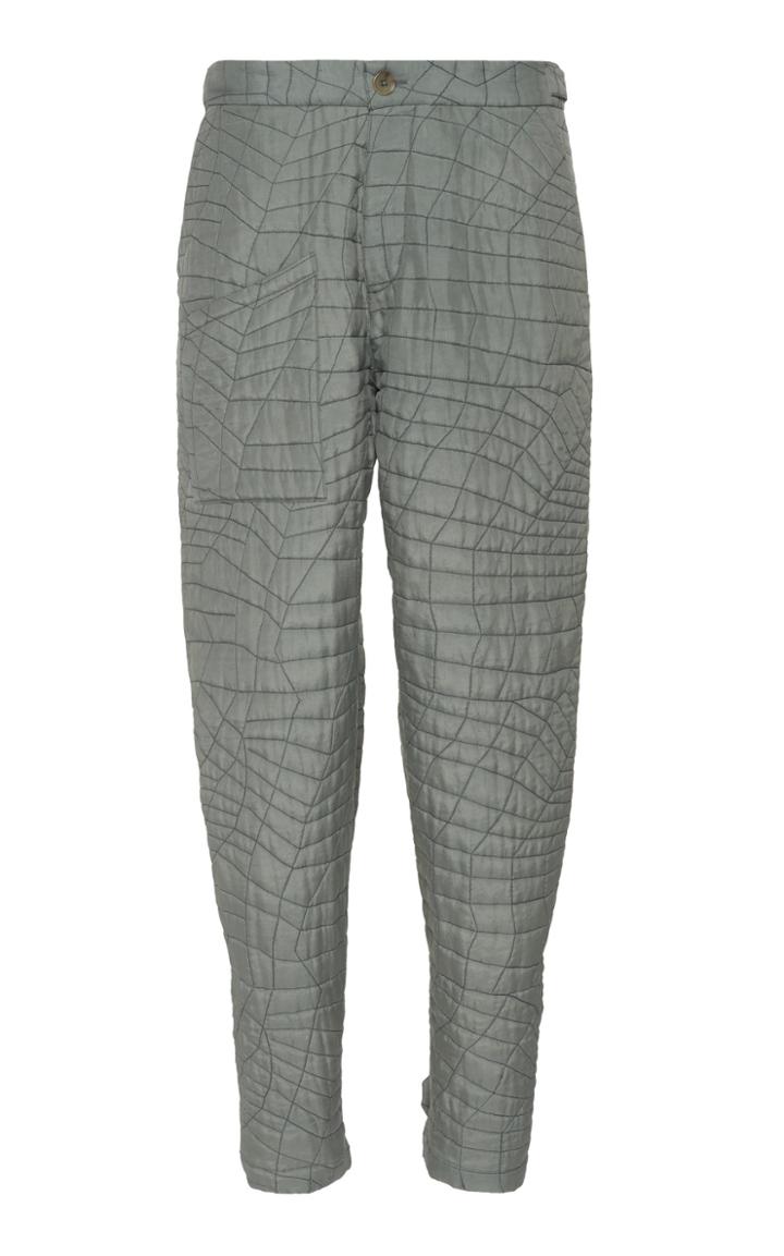 Paul Smith Quilted Adjustable Trousers