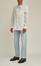 Moda Operandi Y/project Asymmetric Cotton Poplin Shirt