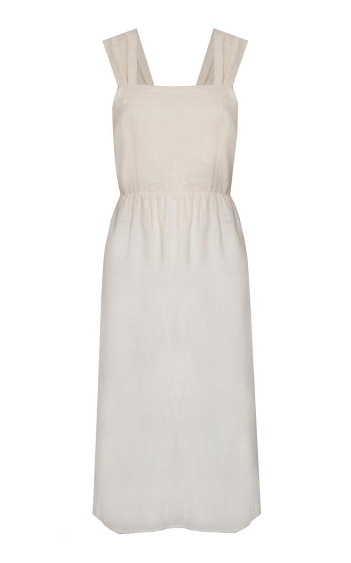 Moda Operandi Cloe Cassandro Pinafore Midi Dress Size: Xs