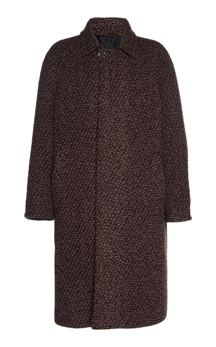 Salvatore Ferragamo Oversized Front Button Coat