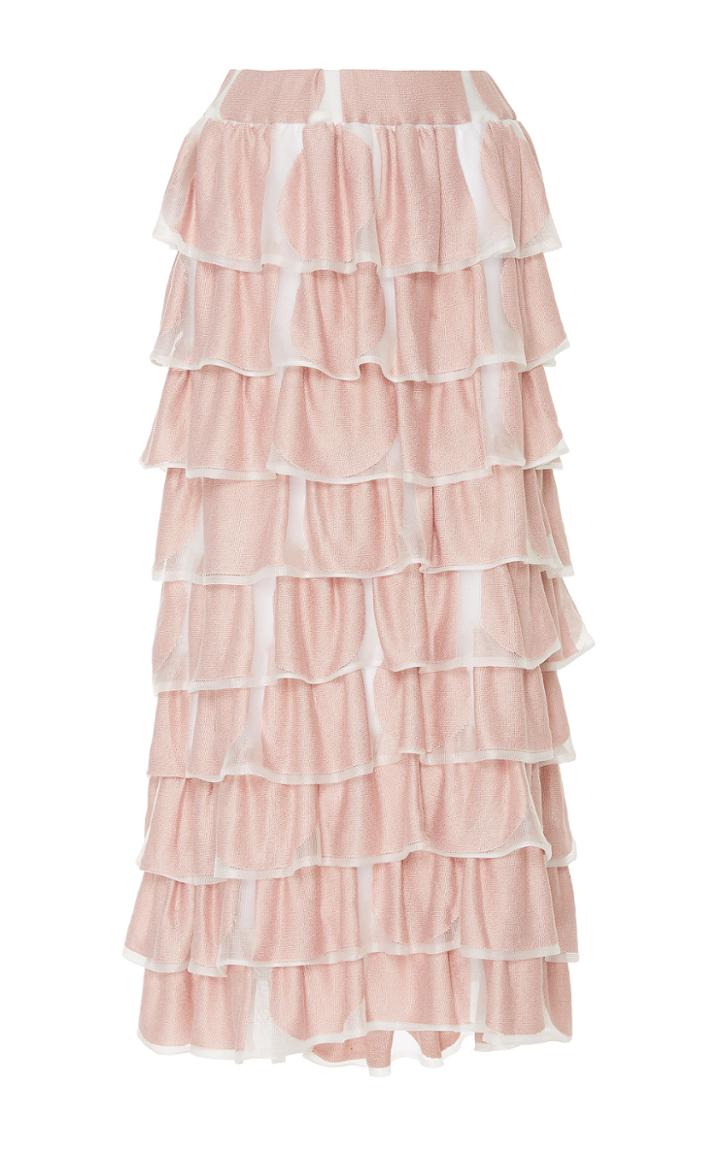 Ph5 Louisa Graphic Sheer Multilayer Skirt