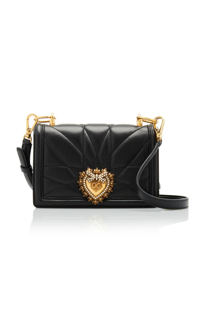 Moda Operandi Dolce & Gabbana Devotion Mini Quilted Leather Crossbody Bag
