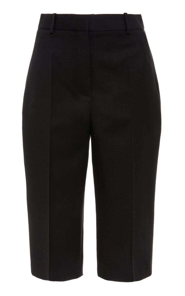 Givenchy Wool And Mohair-blend Knee-length Shorts