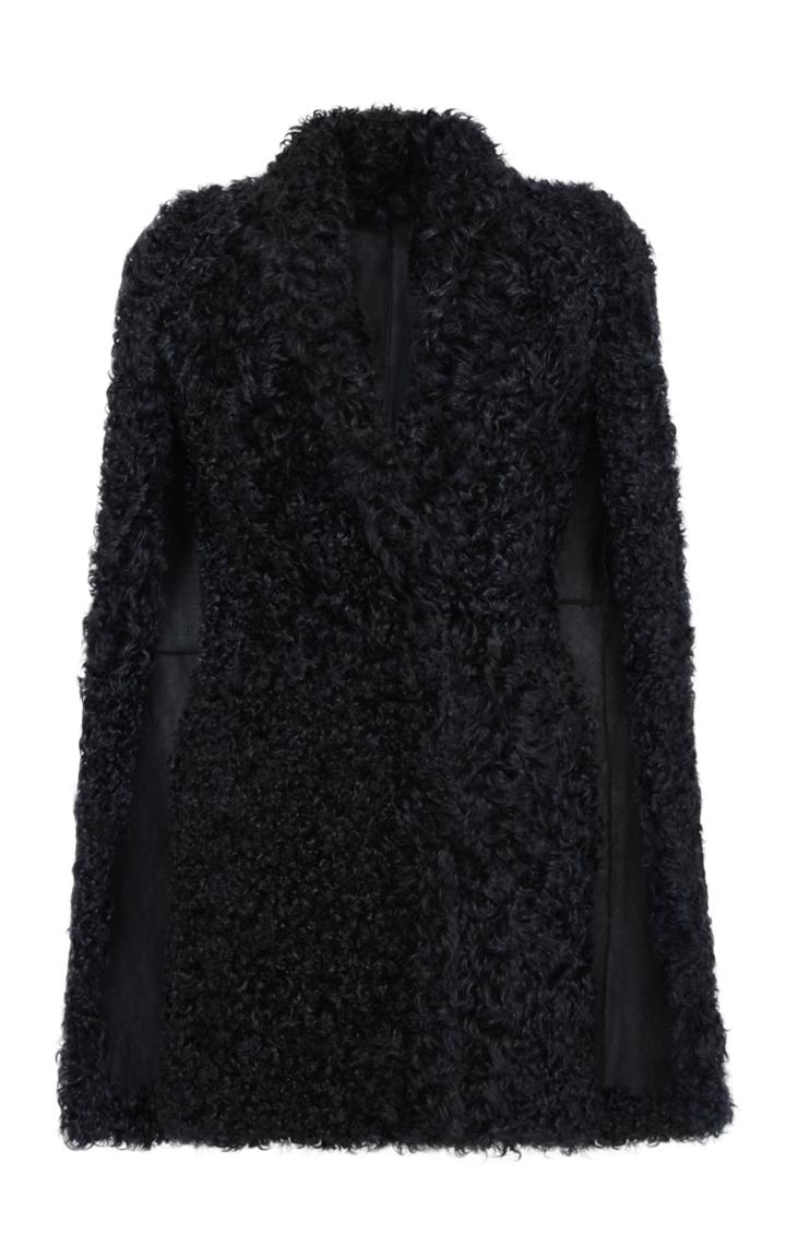 Marina Moscone Lamb Fur Cape