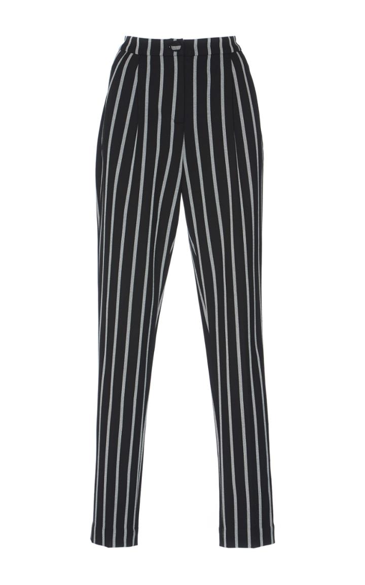 Rahul Mishra Striped High Waist Trousers