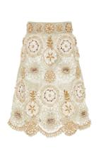 Moda Operandi Dolce & Gabbana Floral Knit Skirt Size: 36