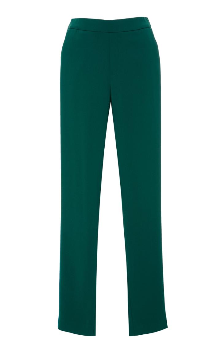 Anna Sui Color Block Crepe Track Pant