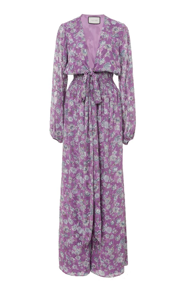 Alexis Shanice Floral Tie Jumpsuit