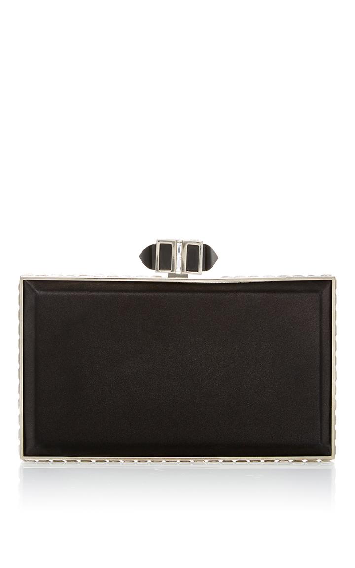 Judith Leiber Couture Coffered Rectangle Clutch