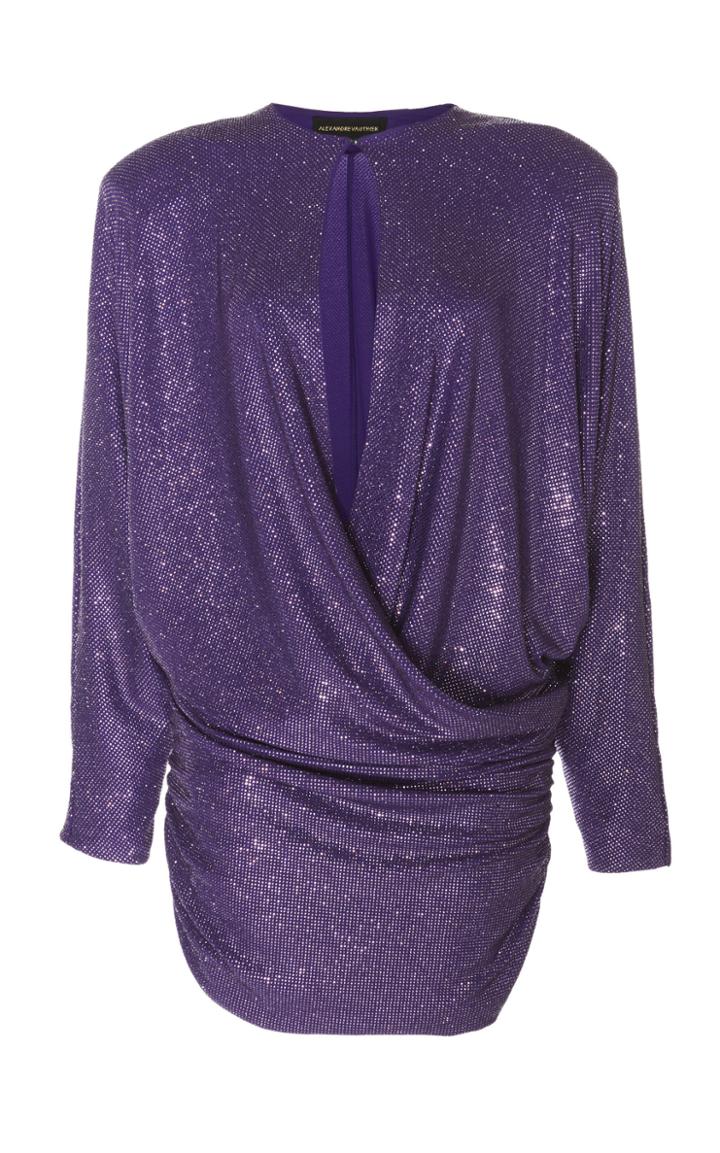 Alexandre Vauthier Batwing Sleeve Dress