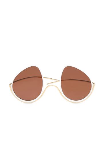 Wires Strawberry Hills Round-frame Metal Sunglasses
