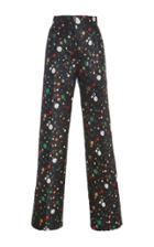 Sandra Mansour Helene Wide Leg Pant
