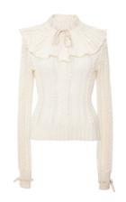Philosophy Di Lorenzo Serafini Ruffle Neck Pullover