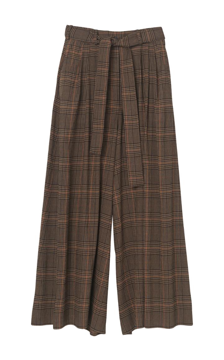 By Malene Birger Dinard Checkered Pants