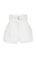 Derek Lam Belted Mini Shorts
