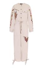 Moda Operandi Isabel Marant Gigi Jacquard-knit Cotton Jumpsuit Size: 34