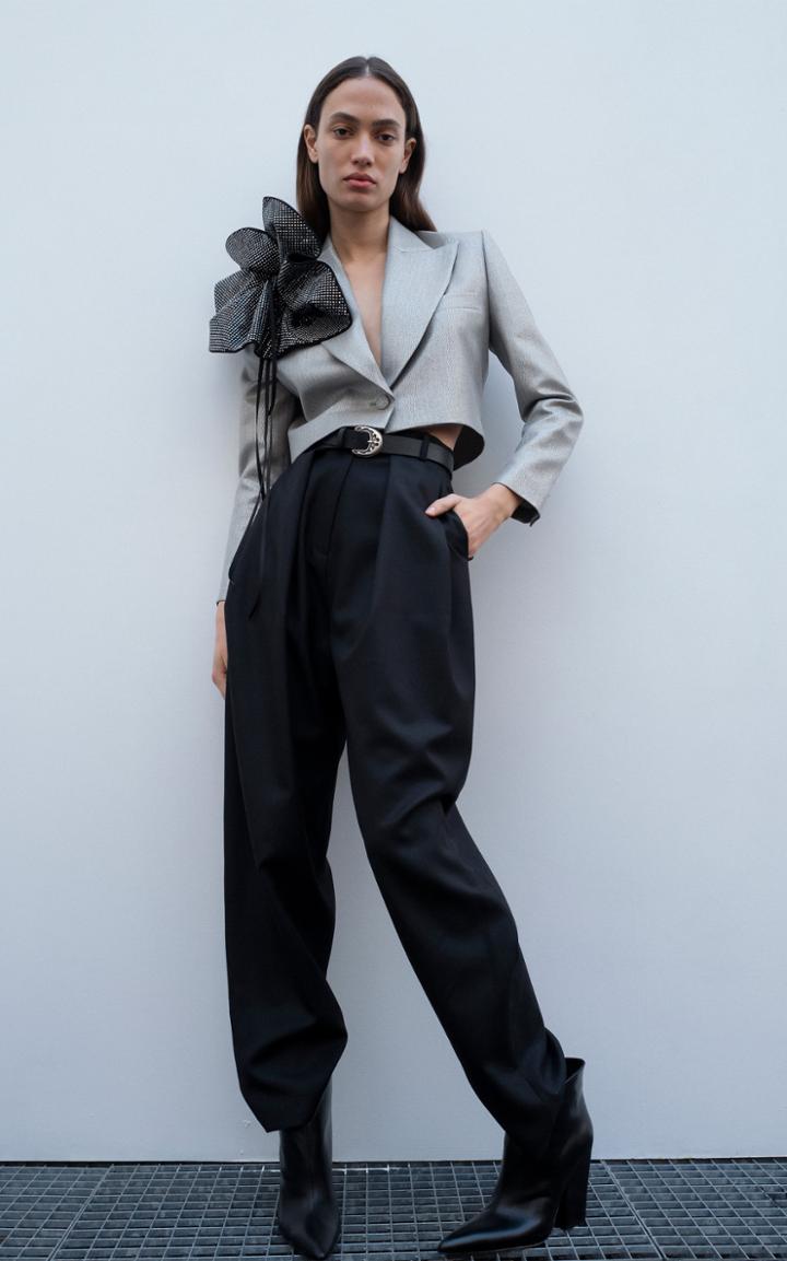 Magda Butrym Shaldon Wool Straight Trousers