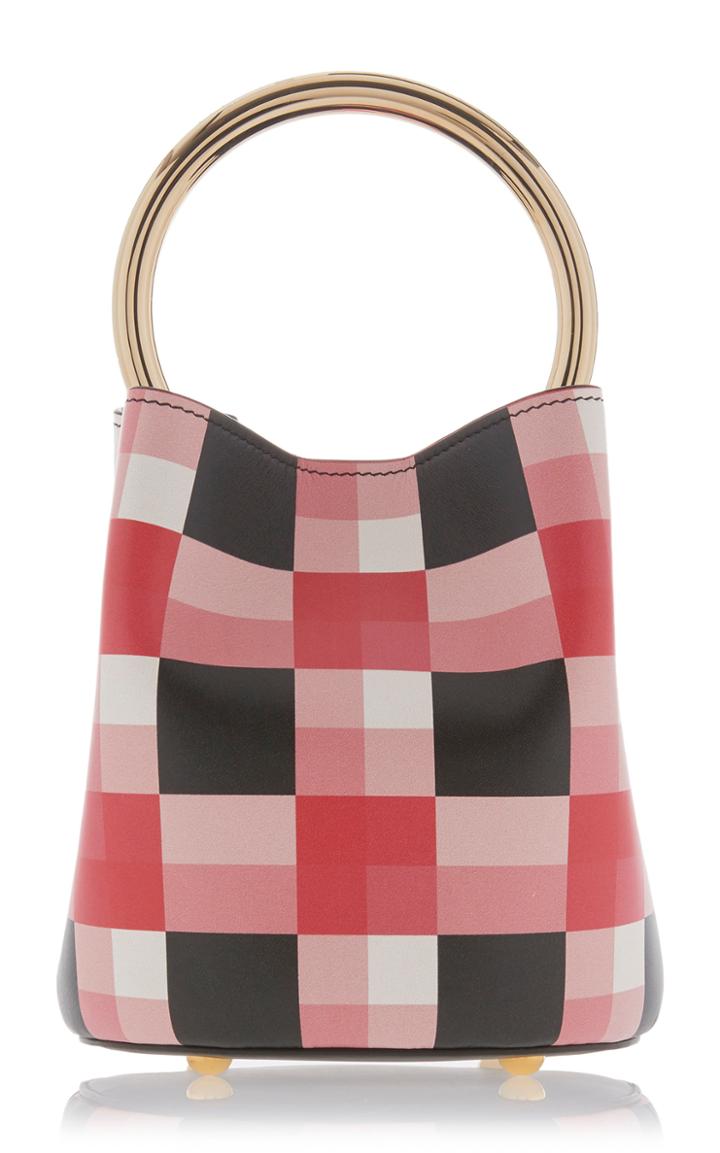 Marni Patchwork Leather Bucket Bag