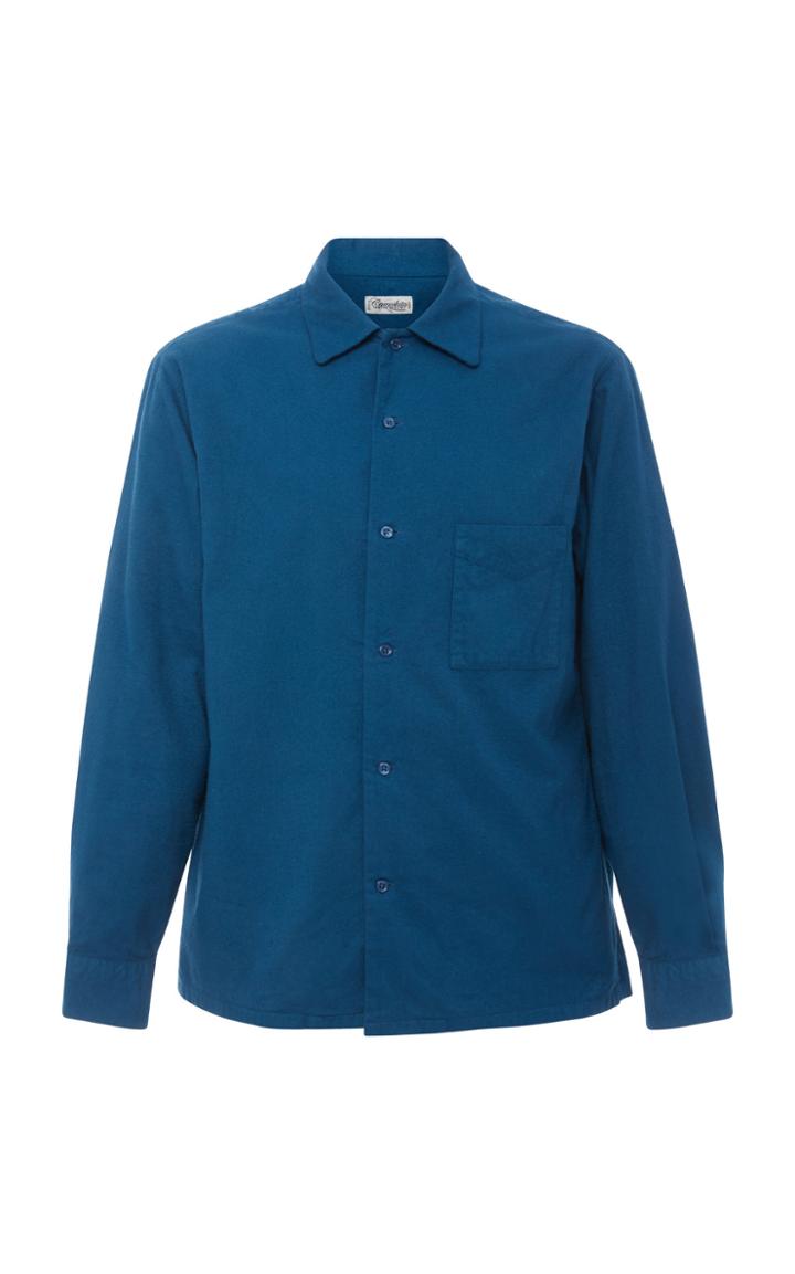 Camoshita Open Collar Button Shirt