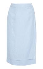 Loup Charmant Fair Bluff Linen Wrap Skirt