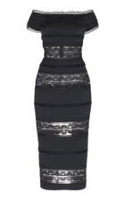 Zuhair Murad Off-the-shoulder Embroidered Cady Dress