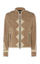 Amiri Military Leather Roping Jacket