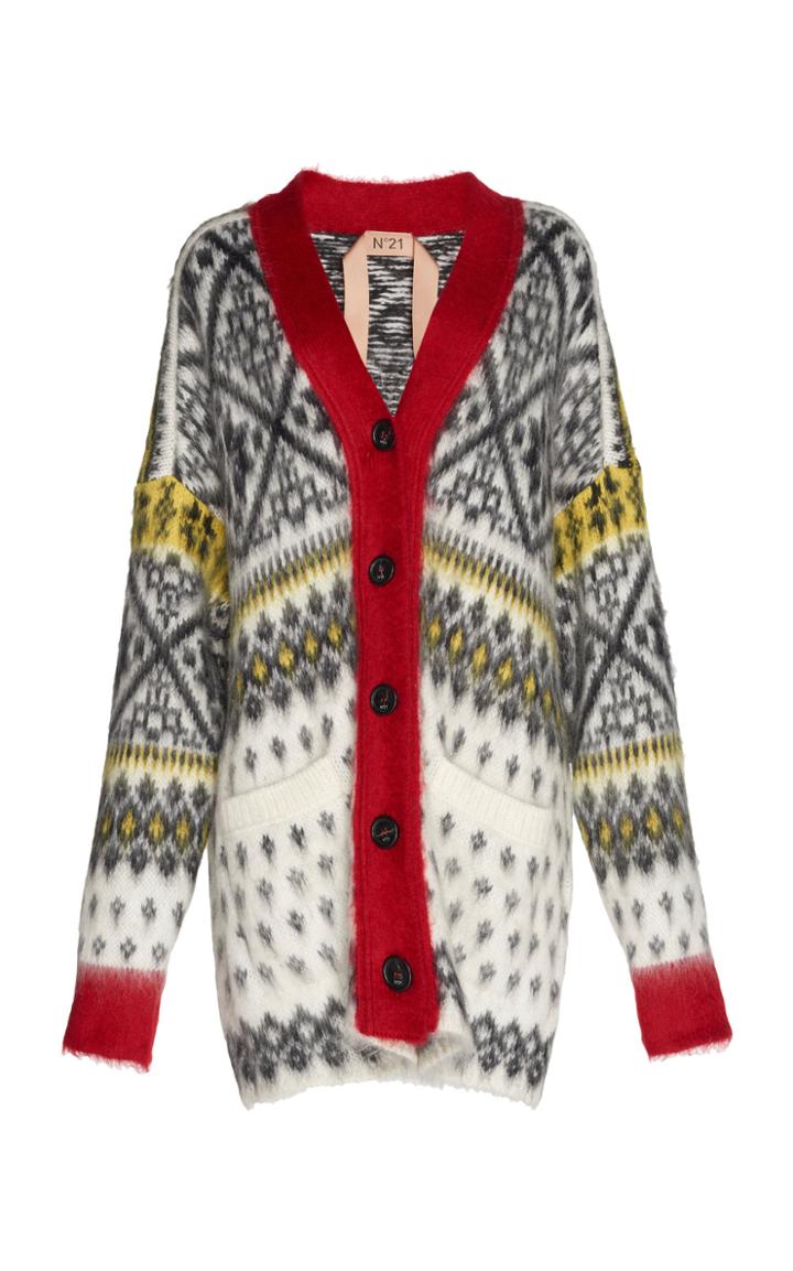N 21 N&deg;21 Ornella Patterned Cardigan