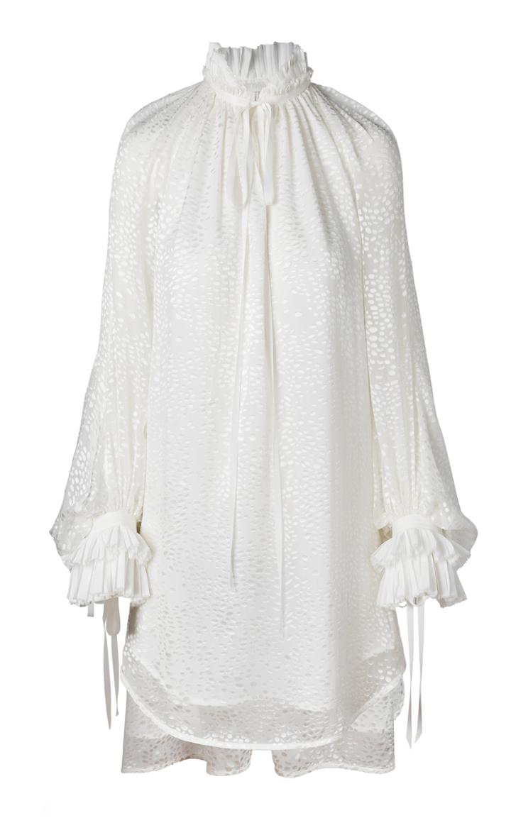 Moda Operandi Unttld Camille Silk-blend Dress