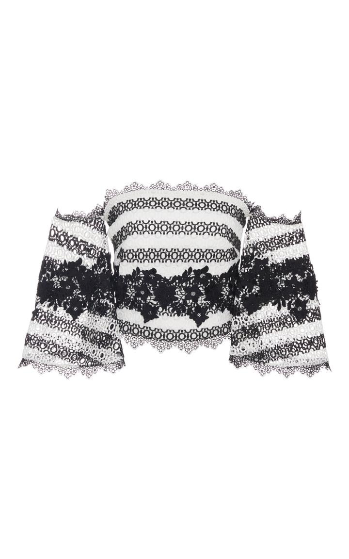 Sachin & Babi Fran Off The Shoulder Lace Top