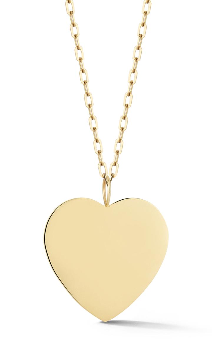 Moda Operandi Garland Collection 14k Yellow Gold Heart Charm Necklace