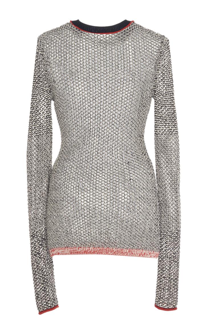 Victoria Beckham Crewneck Cotton Top