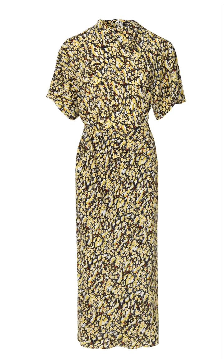 Stine Goya Rhode Floral-print Silk-crepe Midi Dress