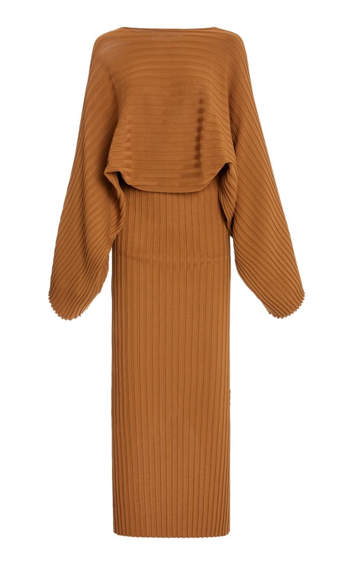 Toteme Maristella Stretch-knit Maxi Dress