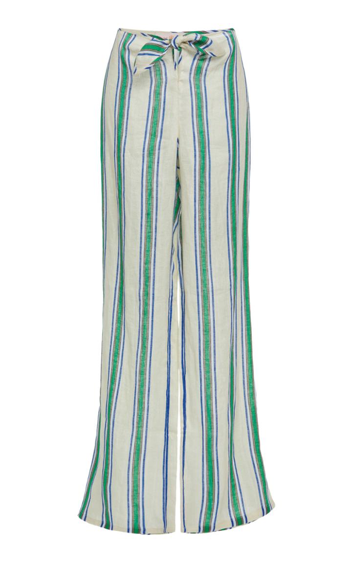 Tory Burch Awning Stripe Beach Pants