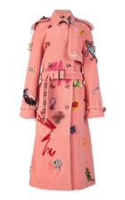 Burberry Pink Scoobidoo Shearling Coat